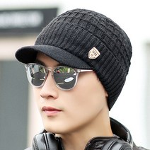 데이즈원 남성 남자 모자 비니 겨울 니트 캡 방한 모자