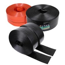 천막호스 일반 고압 흑색 특지 텐트장박지 텐트스커트 동파 세탁기호스 총길이 90m 폭 2인치 50mm부터, 일반(60m/주황색), 1개