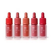 페리페라 잉크 더 벨벳AD 립틴트, 0 만찢코랄, 4g, 5개