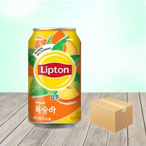 립톤 아이스티 복숭아맛 355ml X 24캔/음료수