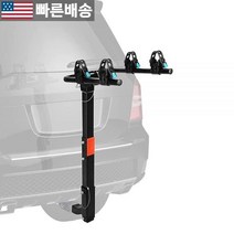 [Xcar 정품] XCAR 2-바이크 범용 히치 장착 자전거 캐리어 랙 자동차 트레일러용 5.1cm(2인치) 리시버 포함 566006
