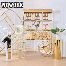와트만지 대용량 2023 WOWORK 골드 실린더 케이크 받침대 종이 4절화지 색도, silver
