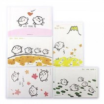 복돼지 봉함엽서 10개입 봉함스티커 바른손, 단품, 단품