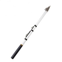 Telescopic 낚시대 스피닝 플라이 카본 파이버 페스카 3M 2.7M 2.4M 2.1M 1.8M 1.5M 여행용 미니 릴 시트, CHINA, WHITE