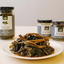 맛있는 밑반찬 강원도 저염 취나물 장아찌 120g