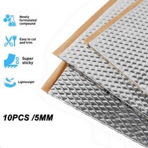 은박단열재 바닥 단열재 외벽 스티로폼 댐핑 매트 사운드 데드닝 100% 신제품 250mm X 180mm 액세서리 교체