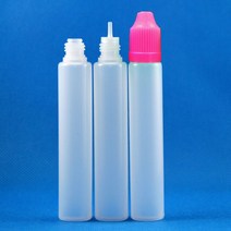 5Pcs 30ml 60ml LDPE 플라스틱 짜기 펜 Dropper 병 E 주스 Childproof 모자 긴 얇은 팁 승/퍼널 눈 액체 컨테이너, [01] 60ml, [01] Plastic, [10] 분홍색