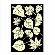 별밤 나뭇잎 NT-16 방꾸미기 꾸밈스티커 인테리어스티커 야광스, 단품