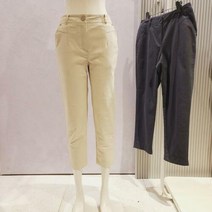 올리비아로렌 캐주얼한 레터링 테잎 포인트 배기 팬츠 nc청주점 vvcdlys2161