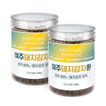 퓨어영 국산 여주 돼지감자환 300g, 2통