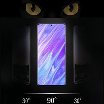 수호자 갤럭시 S 20 울트라 사생활 보호 필름 2매입, 1팩