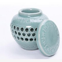 항아리 단지 된장단지 밀폐용기 미니 소금단지 꿀단지 보관용기, 42.천목골드단지600g