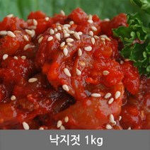 찬예찬 낙지젓 1kg 젓갈 청정 동해안 속초, 1개