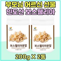 부모님 선물 인도 산 100% 보스웰리아 파우더 2통 노년기 노인 프리미엄 보스웰니아 추출물 어버이날 부모님 TV 홈쇼핑 중장년 어머니 아버지 30대 40대 50대 보스벨리아