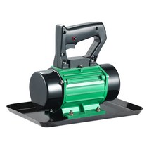 진동 흙손 시멘트 마사토 다짐기 휴대용 콤펙터 220V, 전동모터 220V+4m코드선+베이스판 2개