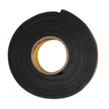 EVA 단면 흑색 스폰지테이프 폭 50mm x 두께 10mm x 길이 2.5m, 2개