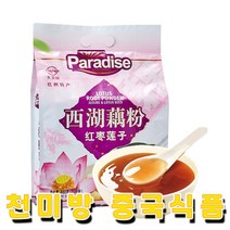 천미방 중국식품 티안 대추 연근 홍차 가루 분말 연뿌리 전분 갈분, 20개입