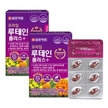 일양약품 마리골드꽃추출물일양루테인30캡슐x2박스 11종복합기능성, 1