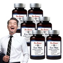 눈건강 눈에 좋은 영양보충용제품 닥터브라이언 루테인 오메가3 아이맥스 60캡슐 아연 비타민A 비타민E, 6개