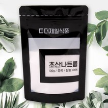 더제일식품 초산나트륨 아세트산나트륨 100g