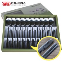 한일 국산수저(10벌) 한일수저세트 스테인레스수저 숟가락젓가락세트 선물용수저, 선택16-리본수저세트(10벌), 1세트