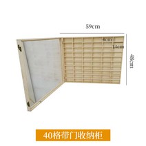대용량 원목 나무 우드 토미카 미니카 미니 자동차 버스 피규어 디스플레이 정리대 장식장 보관함 진열대 진열장 60칸