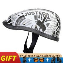 빈티지 레트로하프헬멧 초퍼헬멧, XL, A21