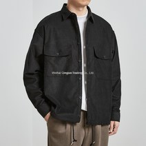 WARM샤이니 남성복 2021 겨울 코듀로이 재킷에 도톰한 남성 와이드 셔츠 재킷남 801871027