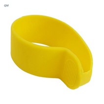 범용 실리콘 슬리브 전기차 자동차 전기 스쿠터 핸들 바 손가락 다이얼 보호 커버 M365sPROMAX G30 액세서, 05 Yellow