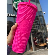 스타벅스 스벅 빨대 텀블러 콜드컵 텀블러 스탠 오페라 30대아내생일선물 보온보냉 지압 블랜더보틀 물병 올 텀블러백, A
