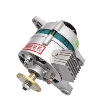 농기계AC/DC 충전식 램프 발전기 12v 14v 농업용 차량 세발 자전거 트랙터 이중 목적 영구 자석, 04 750W double wheel