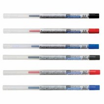 [KT알파쇼핑]유니 스타일핏트 유성 리필심, 0.5mm_블랙_W180D70