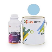 디오페인트 욕실용 타일페인트 1L_화장실타일 주방타일용세트( 리노타일 1리터+프라임젯소 250ml), 클래식19(캐롤리나 블루)