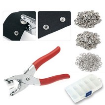 만능 똑딱이단추 펀칭기 옷수선 스냅단추 펀치 초보자 셀프 펜치, 단추 펀칭기