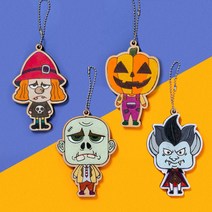 할로윈 나무 손거울 diy 만들기 키트 팬시우드 꾸미기, 좀비