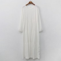 아이우먼 심플셔링롱R넥원피스 GRG437M202 빅사이즈