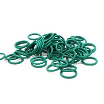 10pcs CS3.5mm OD 10 ~ 100mm 녹색 FKM 불소 고무 O 링 씰링 가스켓 절연 오일 고온 저항, 28 OD 37mm_01 Green_01 3.5mm