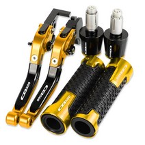 바이크 오토바이 튜닝 바이크 외장 부품 CB500 오토바이 알루미늄 조정 가능한 브레이크 클러치 레버 핸들, 10 CB500 1994-1996