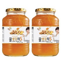 꽃샘 꿀생강차 S1kg x 2개