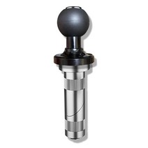 Kaedear (카에디아) 오토바이 스템 홀 볼 마운트 스테마 볼 1 인치 25.4mm 볼 부착 스템 클램프 바 멀티 바 세퍼 한 세퍼레이트 핸들 오토바이 용 스마트 홀더 장착 KDR-R30B-17-20 (17-20mm)