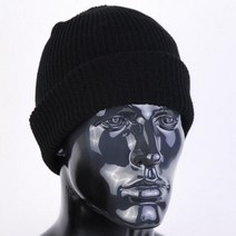 G.I 미군 오리지널 100% Acrylic 워치캡, 블랙