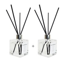 대용량디퓨저 네추럴 이앤디퓨저26종 향기 프리미엄향 200ml+200ml 식물성베이스 스틱16개 쏟아짐방지마개 실내용 디퓨저 방향제 패키지1+1, 하와이피치