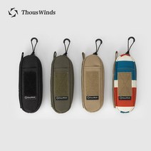 ThousWinds 캠핑 나이프 파우치 케이스 보관함 택티컬, 블랙화이트블루