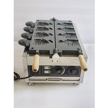 피자화덕 화덕피자 화덕 빌트인오븐 전기 아이스크림 타이야키 와플 메이커 어묵 몰드 생선 계란 케이크 4 개, [01] 파란, [01] 110V, [02] EU