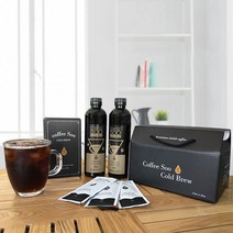 커피수 콜드브루 더치커피 원액 선물세트 30ml x 30포 선물세트