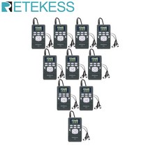 RETEKESS PR13무선 해설 수신기 라디오 수신기 FM 스테레오 휴대용 라디오, PR13