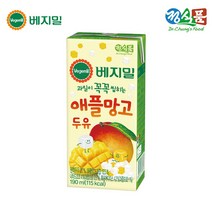 베지밀 정식품 애플망고 두유 96팩, 190ml, 96개