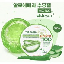 (커머스)제주알로에 수딩젤300ml 보습진정 수분크림3개