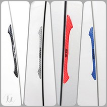 [가오] 올뉴 렉스턴 G4 스포츠 칸 도어가드 문콕 자동차 외관 손상 방지 레터링 에폭시 몰딩, 실버카본(4P)