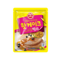 예이니식품 오뚜기 핫케이크 가루 2개(500gx2개) 믹스호떡쿠키도너스, 500g, 2개